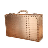 Wood Retro Suitcase Clothes Storage Box