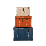 Creative Retro Wooden Suit Box Clothes Storage Box