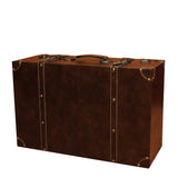 Vintage Suitcase Props Retro Large Wooden Suitcase
