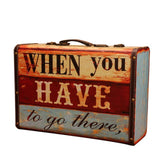 Creative Retro Wooden Suit Box Clothes