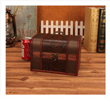 Creative Retro Wooden Suit Box Clothes Storage Box